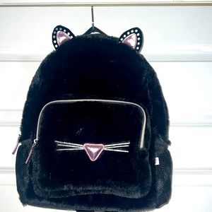 Black cat backpack